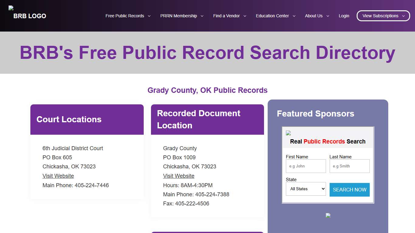 Free Sites County | BRB